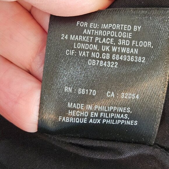 Akemi + Kin Anthtropologie Dress Size 12 Geometric Embroidered Column Sleeveless - Picture 8 of 13